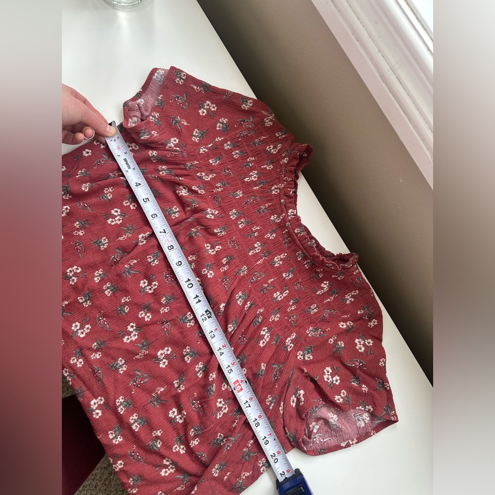 Fun2fun Floral Pink Blouse - Picture 5 of 6